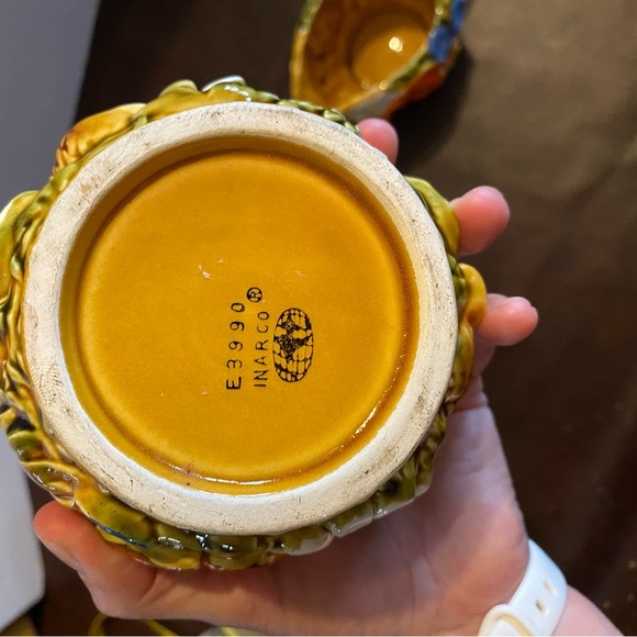 Vintage cream & sugar set - Picture 6 of 16